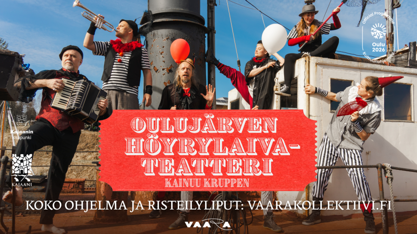 Höyrylaivateatterin vierailu + iltaristeily 25.6.