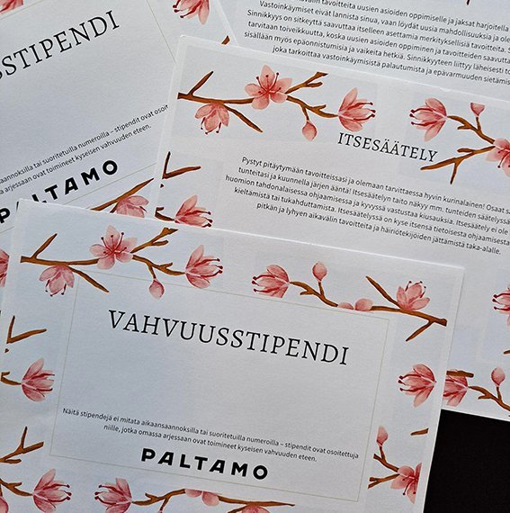 Paltamolaiset yrittäjät tukevat oppilaita vahvuusstipendeillä