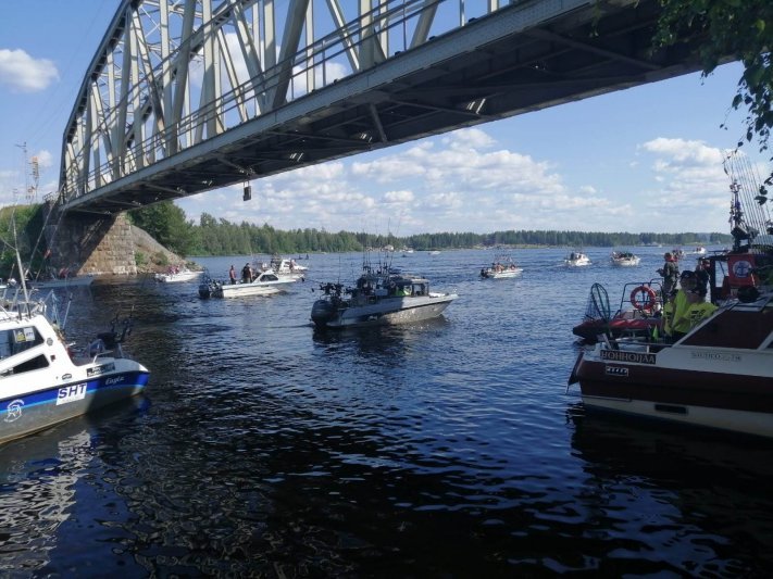 Kuhakunkku event is the largest annual trolling competition in Finland © Paltamo