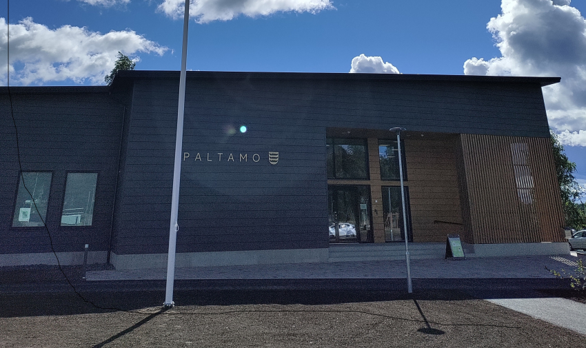 Paltamon uuden kunnantalon avajaiset 24.8. klo 12-17