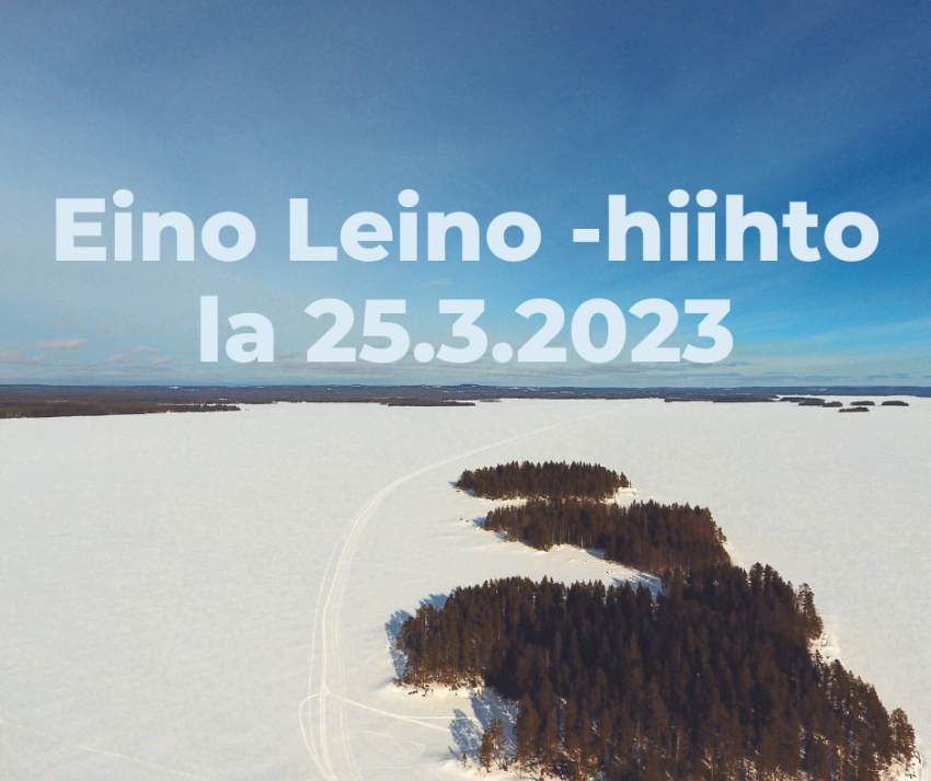 Eino Leino -hiihto on perinteikäs koko perheen laturetki upeissa Oulujärven maisemissa
