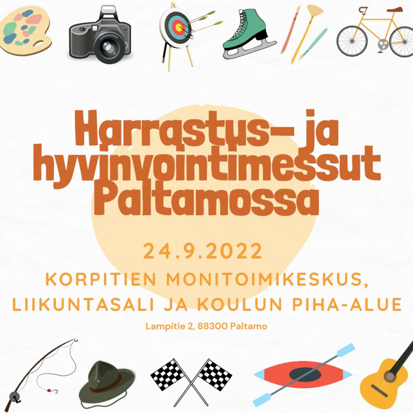 Ilmoittautuminen esittelijäksi syksyn harrastus- ja hyvinvointimessuille on avattu