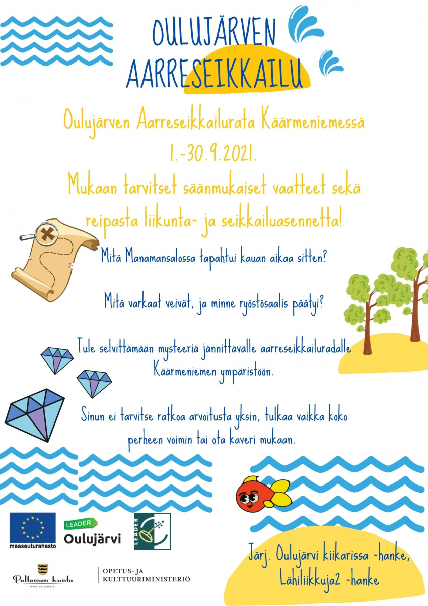 Oulujärven aarreseikkailu