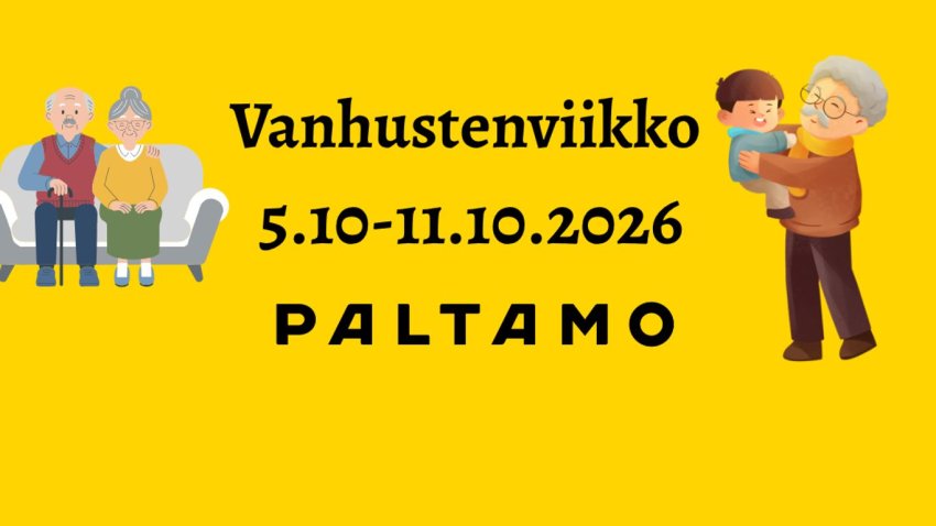 Vanhustenviikko Paltamossa