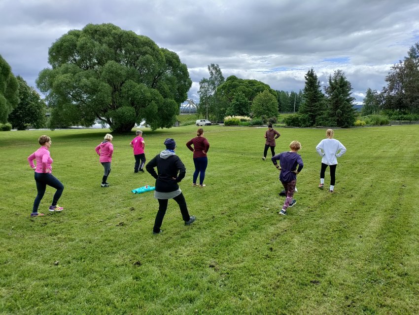 Sykettä sydämeen -puistojumpat peruttu keskiviikkona 12. heinäkuuta