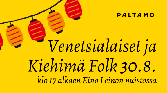 Paltamon Venetsialaiset ja Kiehimä Folk 30.8.