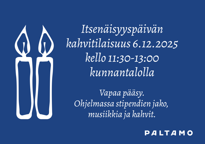 Itsenäisyyspäivän kahvitilaisuus 6.12.