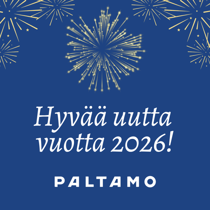 Paltamon kunta toivottaa hyvää uutta vuotta 2026!