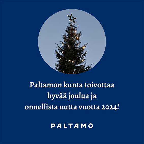 Kunnantalo suljettu 22.12.2023-1.1.2024