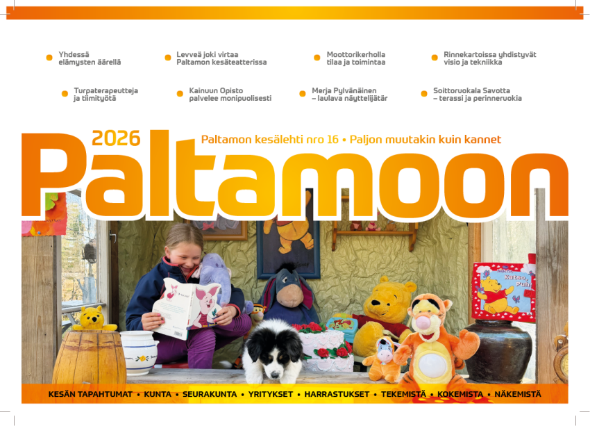 Kesälehti Paltamoon on nyt julkaistu, luettavissa myös sähköisesti